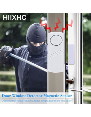 Alarma de Ventana y Puerta HIIXHC - Paquete de 10 Unidades