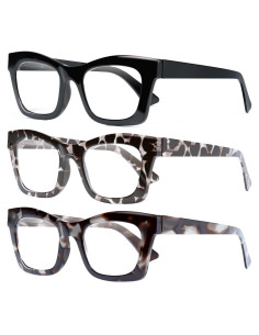 Gafas de Lectura CCVOO Oprah 6 Paquete 2.5x Luz Azul