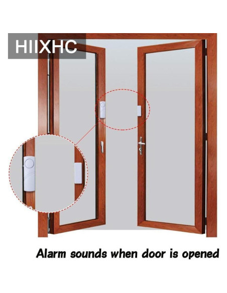 Alarma de Ventana y Puerta HIIXHC - Paquete de 10 Unidades