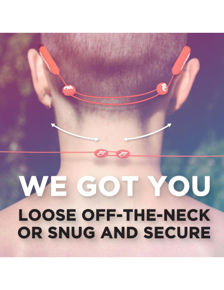 Correa Ajustable para Gafas Pilotfish 14cm Salmón Moderna