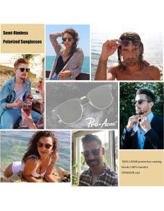 Gafas de sol polarizadas Pro Acme PA0481 UV 400 unisex 2
