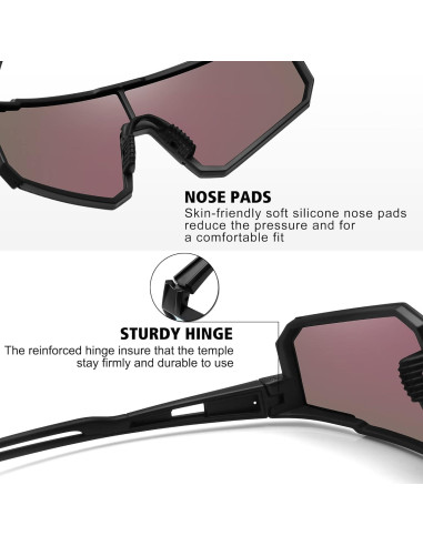 Gafas de sol polarizadas STORYCOAST para deportes UV400