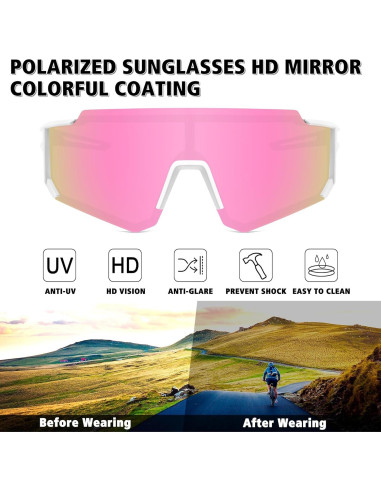 Gafas de sol polarizadas STORYCOAST para deportes UV400