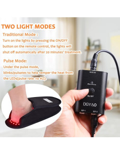 Terapia de Luz Roja DGXINJUN 2022 con Almohadillas 2