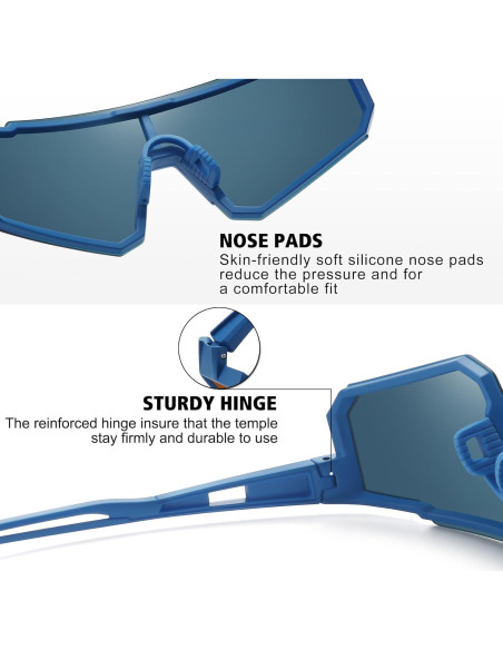 Gafas de sol polarizadas STORYCOAST UV400 para deportes Gafas de sol polarizadas STORYCOAST UV400 para deportes