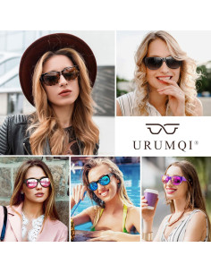 Gafas de sol polarizadas URUMQI para mujeres UV400 TR90 2