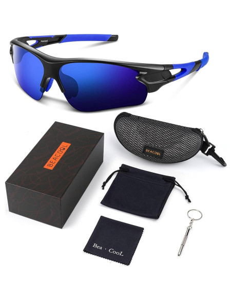 Gafas de Sol BEACOOL 7189 Polarizadas UV400 Deportivas Gafas de Sol BEACOOL 7189 Polarizadas UV400 Deportivas