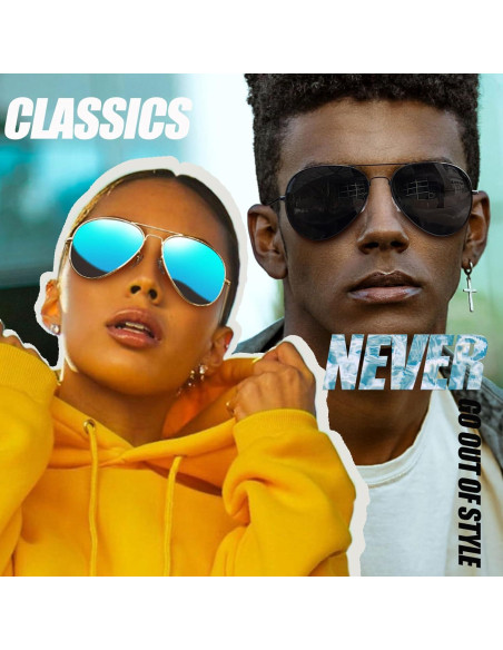 Gafas de Sol Joopin Aviador Polarizadas UV400 para Hombres Gafas de Sol Joopin Aviador Polarizadas UV400 para Hombres