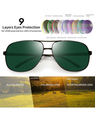 Gafas de Sol Joopin Polarizadas UV400 para Hombres