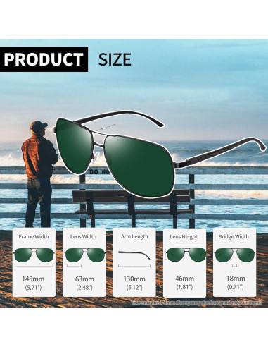 Gafas de Sol Joopin Polarizadas UV400 para Hombres