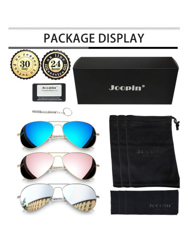 Gafas de sol polarizadas Joopin UV400 para hombres y mujeres