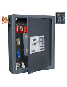 Armario de Llaves Durabox K40EL con Cerradura Electrónica 40 Ganchos