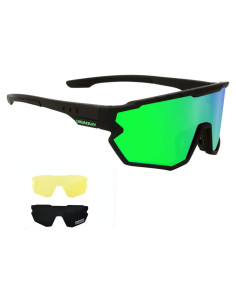Gafas de sol deportivas GIEADUN con 3 lentes intercambiables
