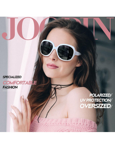 Gafas de sol grandes Joopin para mujer, polarizadas UV400