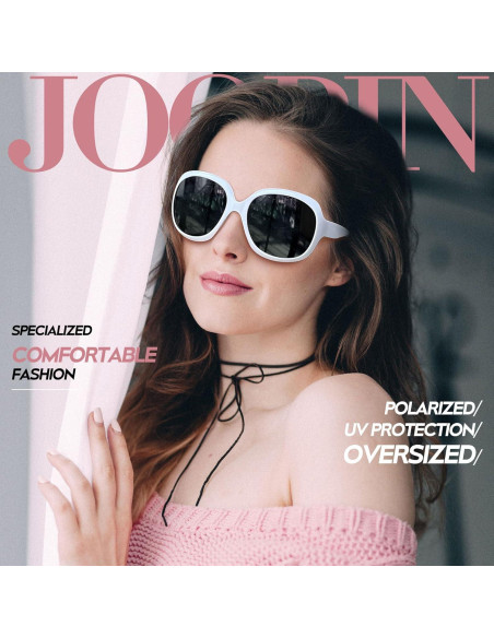 Gafas de sol grandes Joopin para mujer, polarizadas UV400 Gafas de sol grandes Joopin para mujer, polarizadas UV400