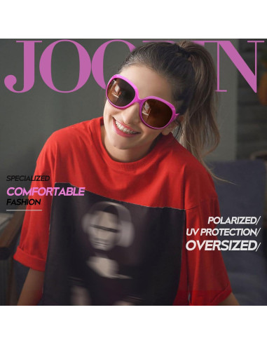 Gafas de sol grandes Joopin para mujer, polarizadas UV400