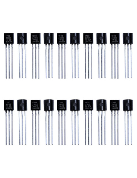 Regulador de Voltaje LDO MCP1700-3302E TO-92 3.3V 20 Piezas