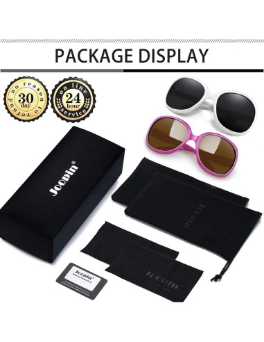 Gafas de sol grandes Joopin para mujer, polarizadas UV400