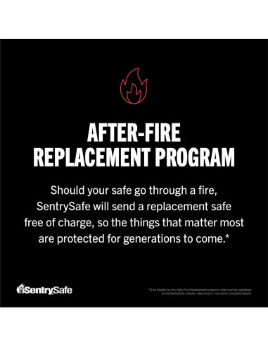 Caja de Documentos Ignífuga SentrySafe 1170 Negra 34.5x38.9x30.7cm