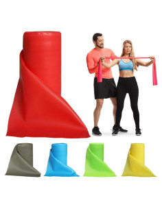 Banda de Resistencia Lianjindun Roja 0.3mm para Ejercicio