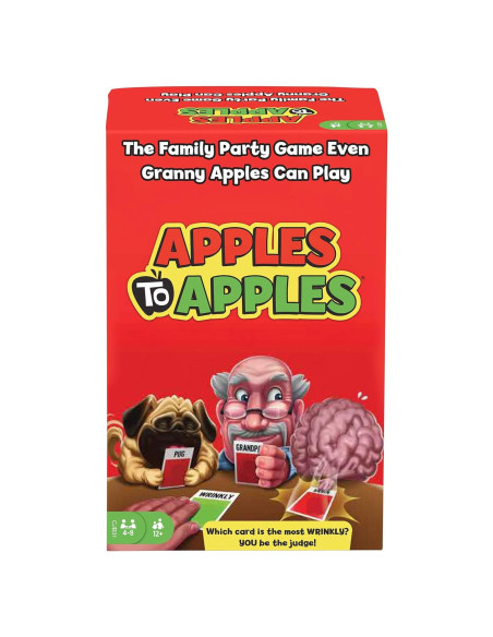 Juego de Cartas Apples to Apples Mattel 500 Tarjetas Diversión