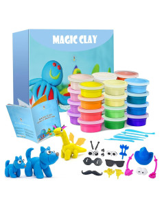 Kit de Arcilla que Seca al Aire ESSENSON 24 Colores DIY