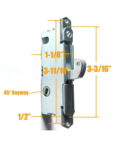 Juego de Manijas para Puerta Deslizante HauSun Blanco