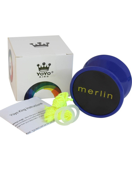 Yoyo Profesional Yoyo King Merlin Narrow C con Cuerdas Yoyo Profesional Yoyo King Merlin Narrow C con Cuerdas