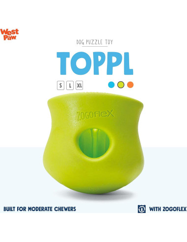 Juguete Interactivo para Perros West Paw Toppl Pequeño