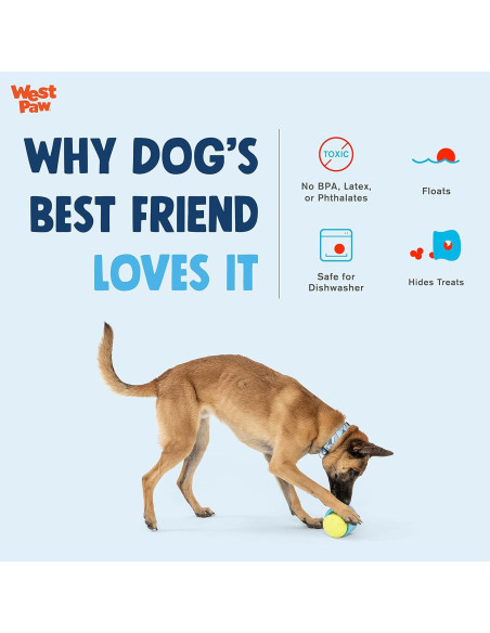 Juguete Interactivo para Perros West Paw Toppl Pequeño