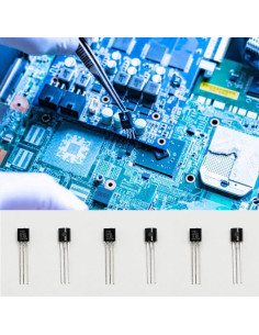 Regulador de Voltaje LDO MCP1700-3302E TO-92 3.3V 20 Piezas 2