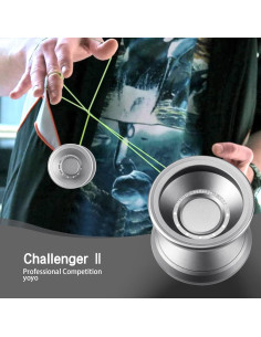 Yoyo Profesional HKSOD Gris para Principiantes y Avanzados 2