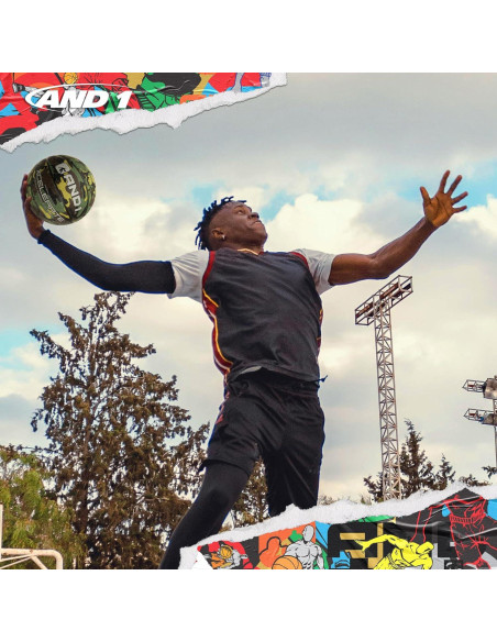 Balón de Baloncesto AND1 Xcelerate Goma Tamaño 7