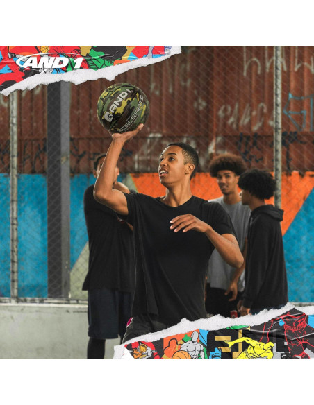 Balón de Baloncesto AND1 Xcelerate Goma Tamaño 7