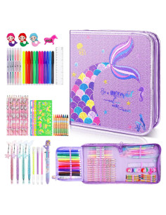 Kit de Manualidades MAIGOZON Sirena 56 Piezas Multicolor