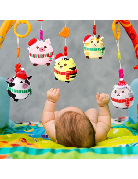 Skylety 9 Mini Animales de Peluche 8 cm para Regalos