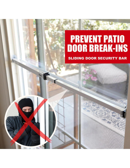 Barra de Seguridad Deslizante SecurityMan Ajustable 47.6-129.8 cm