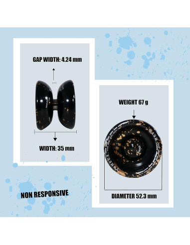 Yoyo Yomega Dash de Aluminio + 5 Cuerdas y Guante