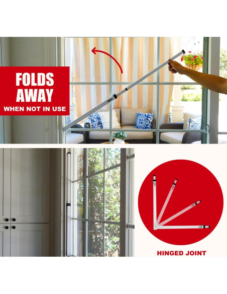 Barra de Seguridad Deslizante SecurityMan Ajustable 47.6-129.8 cm