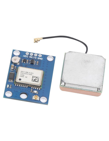Módulo GPS Jauarta NEO-6MV2 con Antena IPX y EEPROM