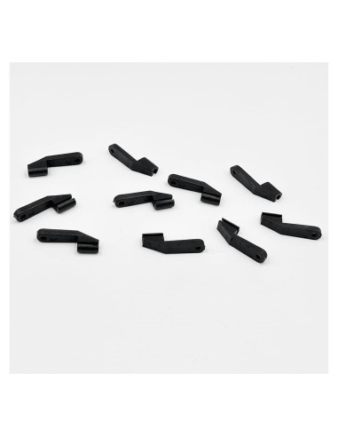 10 Sujetadores Plásticos URIMPAVIDO para Aviones RC 2mm