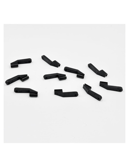 10 Sujetadores Plásticos URIMPAVIDO para Aviones RC 2mm