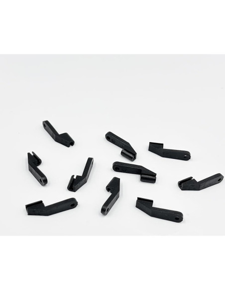 10 Sujetadores Plásticos URIMPAVIDO para Aviones RC 2mm