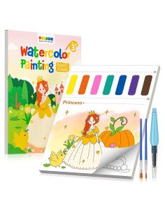 Libro de Pintura con Agua TECJOE Princesa 1 Paquete
