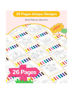 Libro de Pintura con Agua TECJOE Princesa 1 Paquete 2