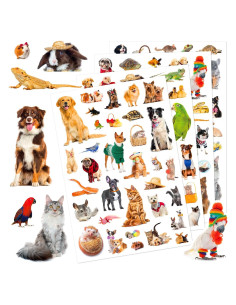 Pegatinas de Animales Genérico 660 Piezas Decorativas