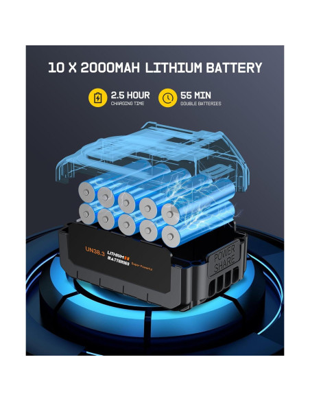 Aspiradora de Coche MBNGF X9 ULTRA Inalámbrica 35000PA