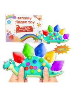 Juguetes Sensoriales Dinosaurio UIIOPJIOM 2 Piezas 14.99 cm