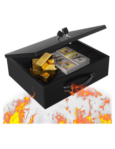 Caja de Seguridad a Prueba de Fuego Crinwaki 33.5x27.9cm