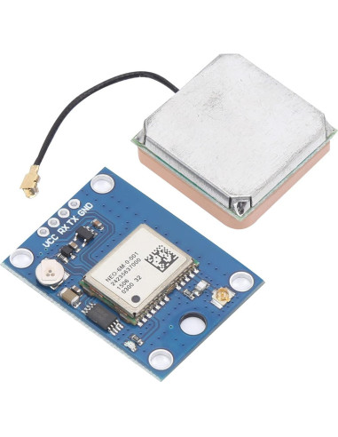 Módulo GPS Jauarta NEO-6MV2 con Antena IPX y EEPROM